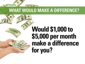 Shaklee Dream Plan: What Would Make a Difference?