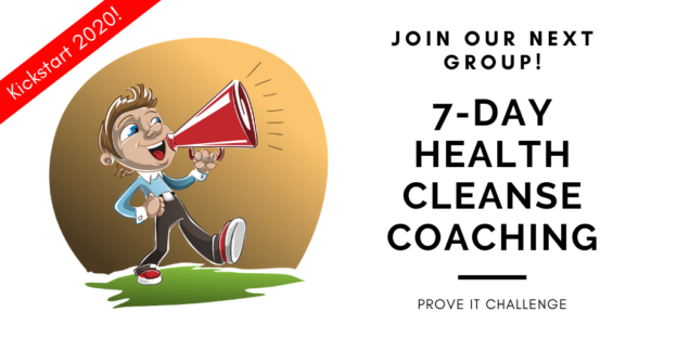 7 Day Cleanse Coaching 2020
